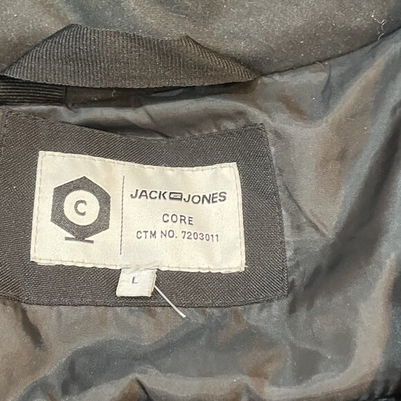 Jack & Jones Core Winter Parka Black L - Picture 2 of 9